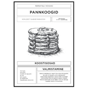 Pannkoogi retsept